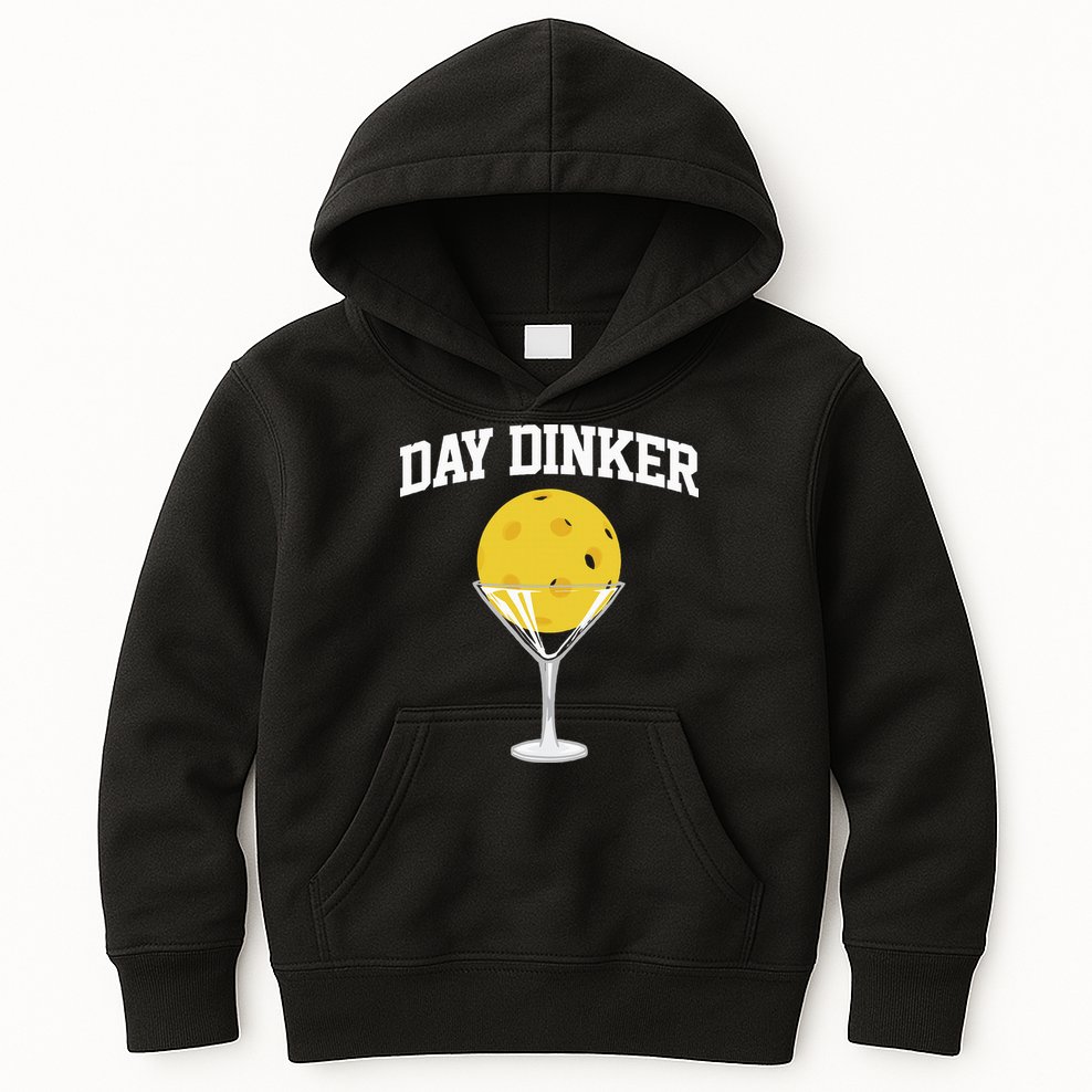 Pickleball Day Dinker Kids Hoodie