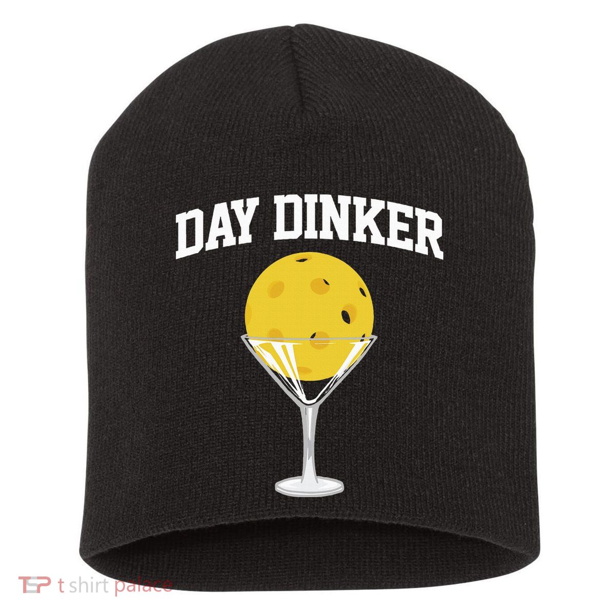 Pickleball Day Dinker Short Acrylic Beanie