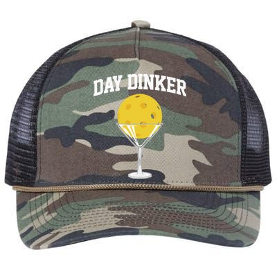 Pickleball Day Dinker Retro Rope Trucker Hat Cap