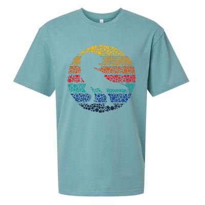 Polka Dot Dinosaur International Dot Day Kids Sueded Cloud Jersey T-Shirt