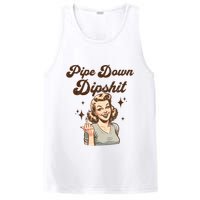 Pipe Down Dipshit Funny Correction Guy Meme  PosiCharge Competitor Tank