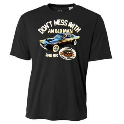 Plymouth Duster DonT Mess With An Old Man And His Cooling Performance Crew T-Shirt