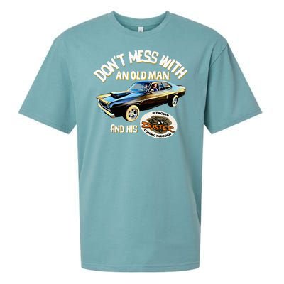 Plymouth Duster DonT Mess With An Old Man And His Sueded Cloud Jersey T-Shirt