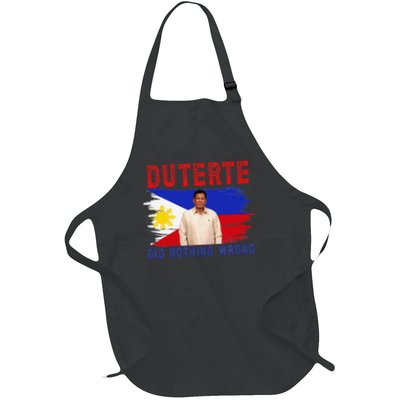 PRRD Duterte Did Nothing Wrong - Duterte Supporters Apron