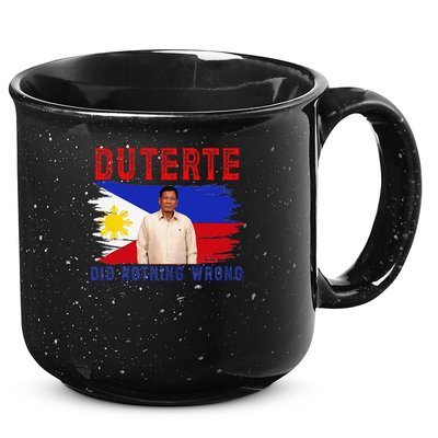 PRRD Duterte Did Nothing Wrong - Duterte Supporters 15oz Campfire Ceramic Mug