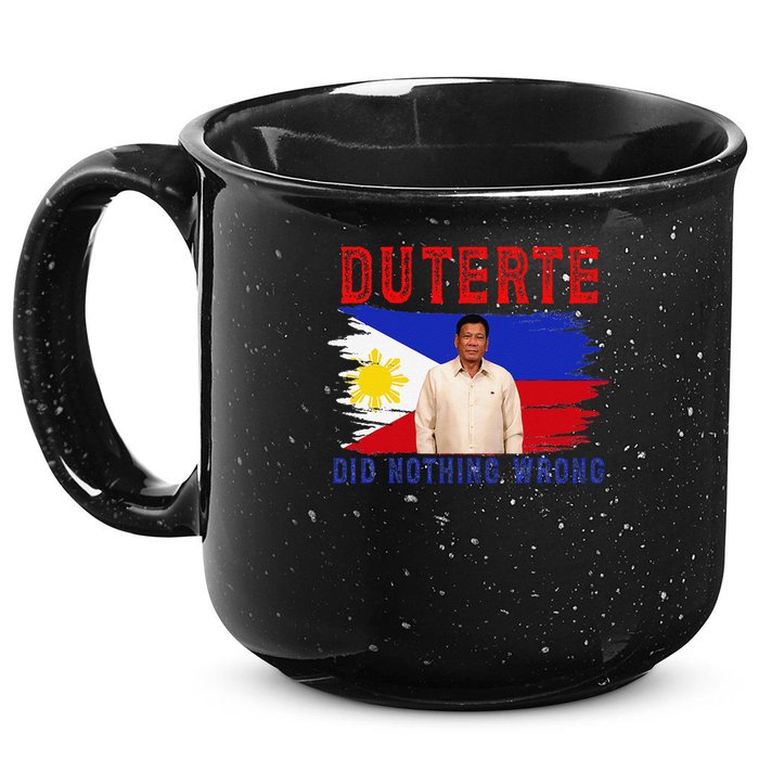 PRRD Duterte Did Nothing Wrong - Duterte Supporters 15oz Campfire Ceramic Mug