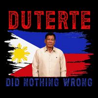 PRRD Duterte Did Nothing Wrong - Duterte Supporters Drawstring Bag