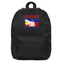 PRRD Duterte Did Nothing Wrong - Duterte Supporters 16 in Basic Backpack