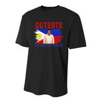 PRRD Duterte Did Nothing Wrong - Duterte Supporters Youth Performance Sprint T-Shirt