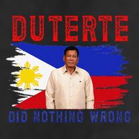 PRRD Duterte Did Nothing Wrong - Duterte Supporters 25L Jumbo Tote