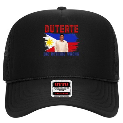 PRRD Duterte Did Nothing Wrong - Duterte Supporters Trucker Hat