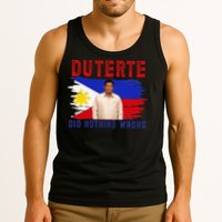 PRRD Duterte Did Nothing Wrong - Duterte Supporters Tank Top
