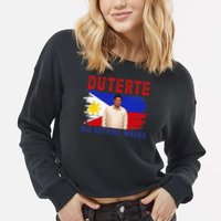 PRRD Duterte Did Nothing Wrong - Duterte Supporters Cropped Pullover Crew