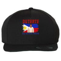 PRRD Duterte Did Nothing Wrong - Duterte Supporters Wool Snapback Cap
