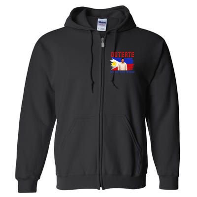 PRRD Duterte Did Nothing Wrong - Duterte Supporters Full Zip Hoodie