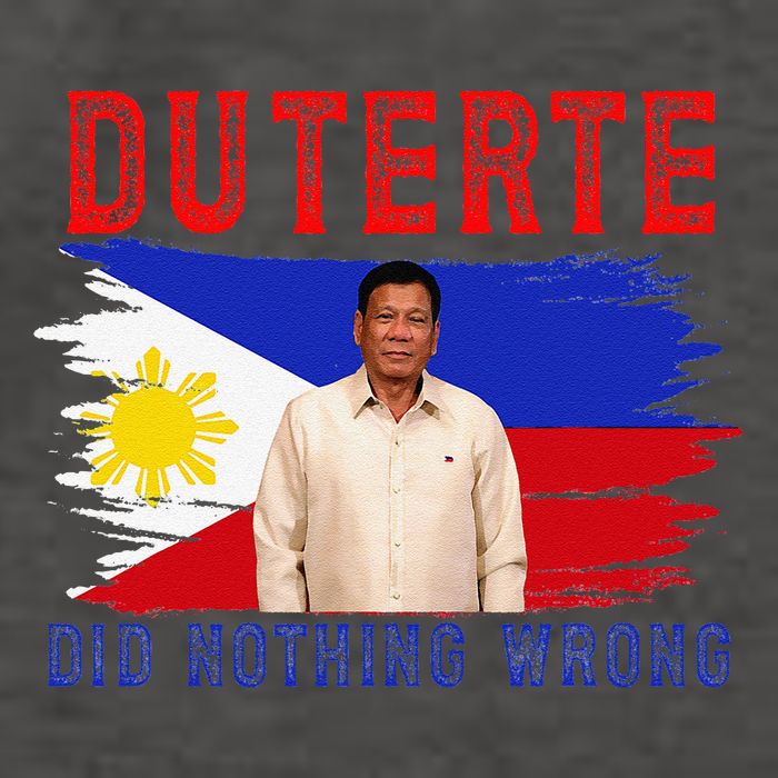 PRRD Duterte Did Nothing Wrong - Duterte Supporters Vector Backpack