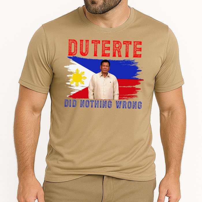 PRRD Duterte Did Nothing Wrong - Duterte Supporters Performance Shirt