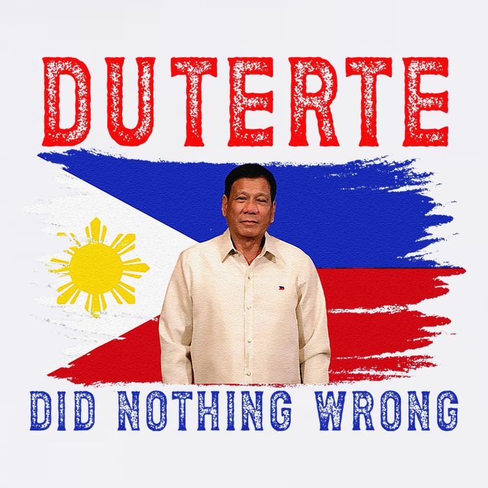PRRD Duterte Did Nothing Wrong - Duterte Supporters Garment-Dyed Sweatshirt