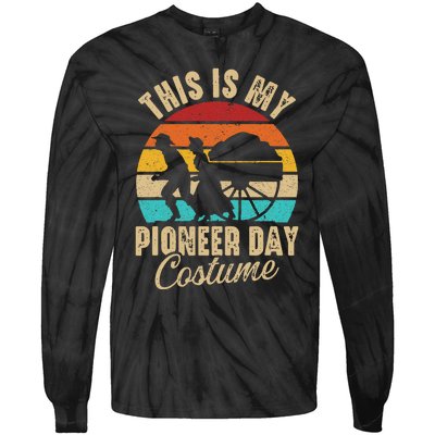 Pioneer Day Decorations This Is My Pioneer Day Tie-Dye Long Sleeve Shirt