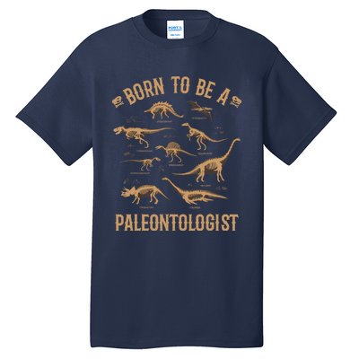 Paleontology Dino Dinosaurs Lover Paleontologist Gifts Tall T-Shirt