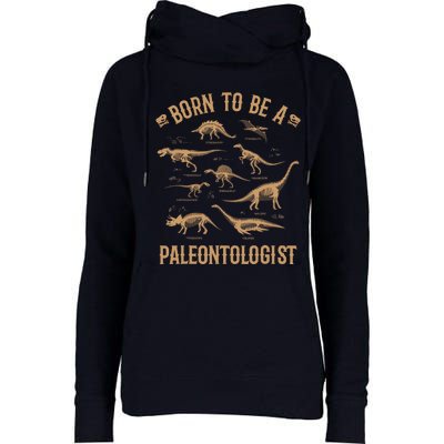 Paleontology Dino Dinosaurs Lover Paleontologist Gifts Womens Funnel Neck Pullover Hood