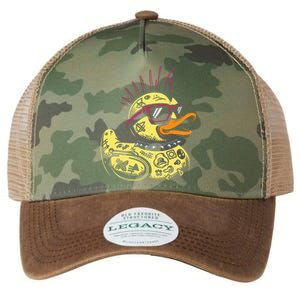 Punk Duck Duckling Punk Rocker Legacy Tie Dye Trucker Hat