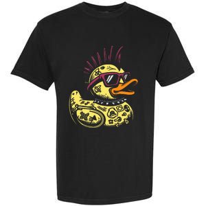 Punk Duck Duckling Punk Rocker Garment-Dyed Heavyweight T-Shirt