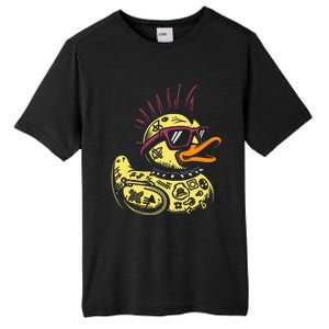 Punk Duck Duckling Punk Rocker Tall Fusion ChromaSoft Performance T-Shirt