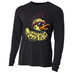 Punk Duck Duckling Punk Rocker Cooling Performance Long Sleeve Crew