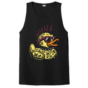 Punk Duck Duckling Punk Rocker PosiCharge Competitor Tank