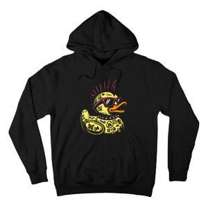 Punk Duck Duckling Punk Rocker Tall Hoodie