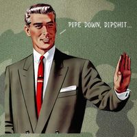Pipe Down Dipshit  Legacy Tie Dye Trucker Hat