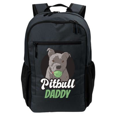 Pitbull Dog Dad For Fathersday Ll Father Gift Daily Commute Backpack