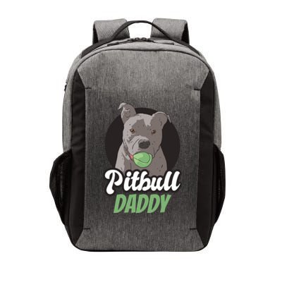 Pitbull Dog Dad For Fathersday Ll Father Gift Vector Backpack