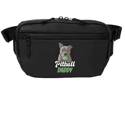 Pitbull Dog Dad For Fathersday Ll Father Gift Crossbody Pack