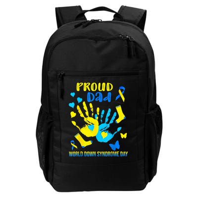Proud Dad Down Syndrome Awareness T21 Backpack