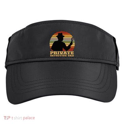 Private Detective Dad Spy Investigation Investigator Spying Adult Drive Performance Visor