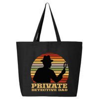 Private Detective Dad Spy Investigation Investigator Spying 25L Jumbo Tote
