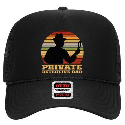 Private Detective Dad Spy Investigation Investigator Spying Trucker Hat