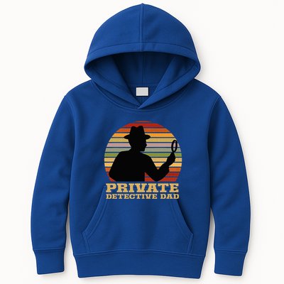 Private Detective Dad Spy Investigation Investigator Spying Kids Hoodie