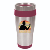 Private Detective Dad Spy Investigation Investigator Spying 16oz Travel Tumbler