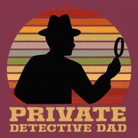 Private Detective Dad Spy Investigation Investigator Spying 16oz Travel Tumbler