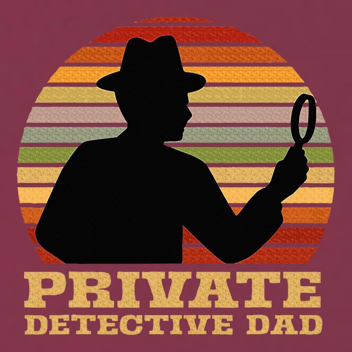 Private Detective Dad Spy Investigation Investigator Spying 16oz Travel Tumbler