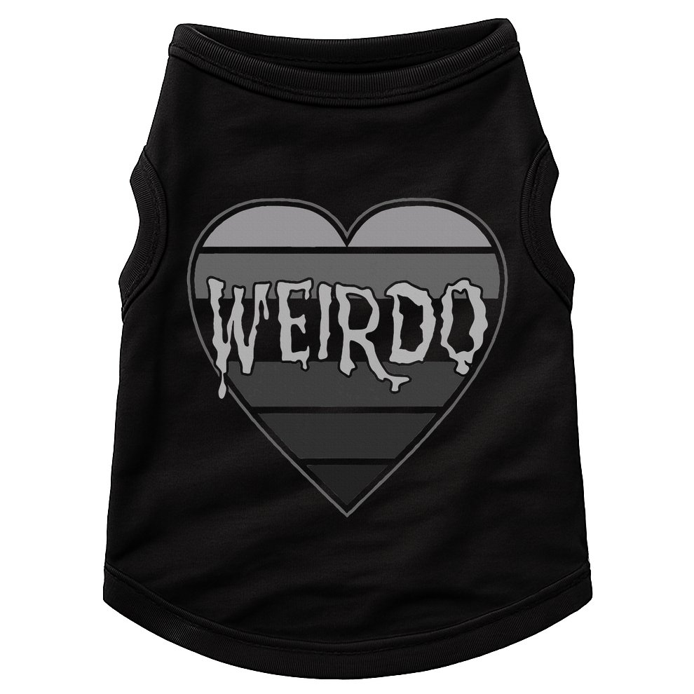 Punk Dark Emo Funny Goth Heavy Rock Music Weirdo Doggie Tank
