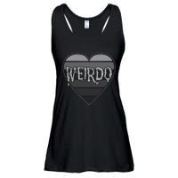 Punk Dark Emo Funny Goth Heavy Rock Music Weirdo Ladies Essential Flowy Tank