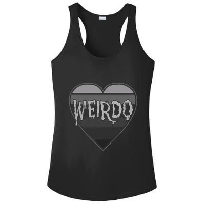 Punk Dark Emo Funny Goth Heavy Rock Music Weirdo Ladies PosiCharge Competitor Racerback Tank