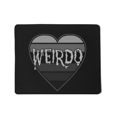 Punk Dark Emo Funny Goth Heavy Rock Music Weirdo Mousepad