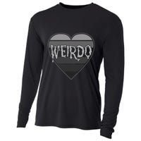 Punk Dark Emo Funny Goth Heavy Rock Music Weirdo Cooling Performance Long Sleeve Crew