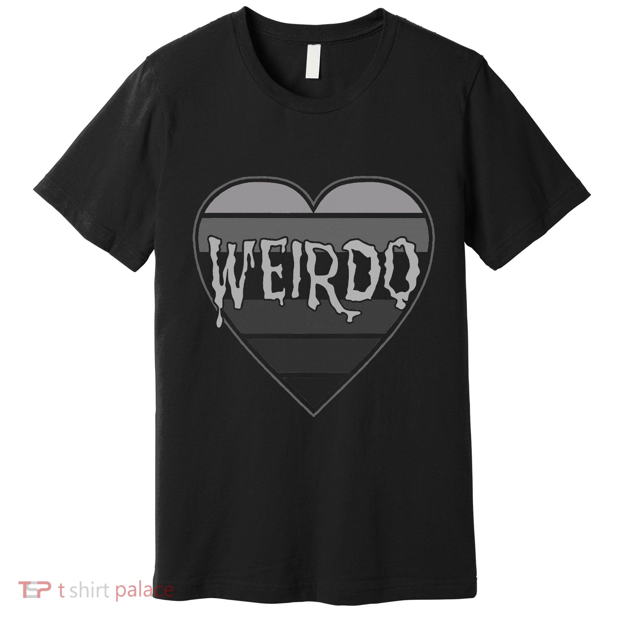 Punk Dark Emo Funny Goth Heavy Rock Music Weirdo Premium T-Shirt