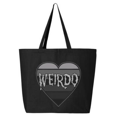 Punk Dark Emo Funny Goth Heavy Rock Music Weirdo 25L Jumbo Tote